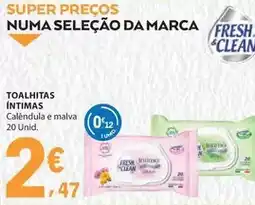 E.Leclerc Toalhitas íntimas promoção