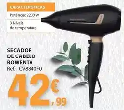 E.Leclerc Rowenta - secador de cabelo promoção