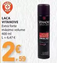 E.Leclerc Laca vitanove extra forte máximo volume promoção
