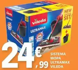 E.Leclerc Vileda - sistema mopa ultramax promoção