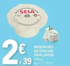 E.Leclerc Seia - requeijão de ovelha promoção