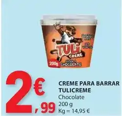 E.Leclerc Tulicreme - creme para barrar promoção
