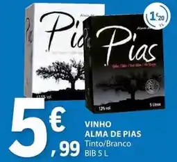E.Leclerc Pias - vinho alma de promoção