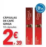 E.Leclerc Ginga - cápsulas de café promoção