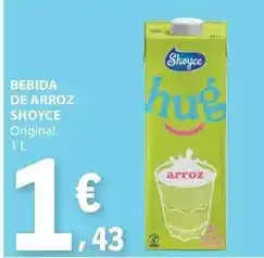 E.Leclerc Shoyce - bebida de arroz promoção