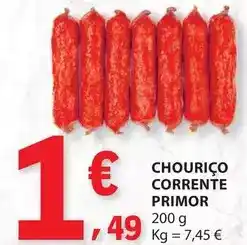 E.Leclerc Primor - chouriço corrente promoção