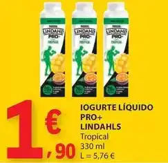 E.Leclerc Lindahls - iogurte líquido pro+ promoção