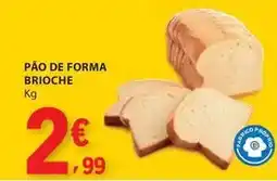 E.Leclerc Forma+ - pão de forma brioche promoção