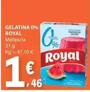 E.Leclerc Royal - gelatina 0% melancia promoção