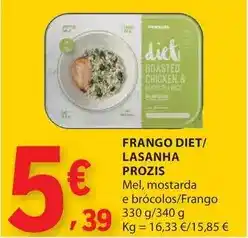 E.Leclerc Prozis - frango diet/ lasanha promoção