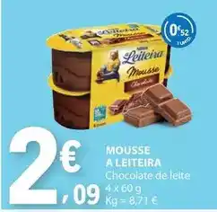 E.Leclerc A+ - mousse a leiteira promoção