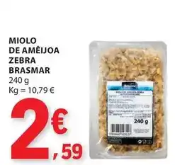 E.Leclerc Brasmar - miolo de ameijoa zebra promoção