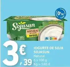 E.Leclerc Sojasun - iogurte de soja promoção