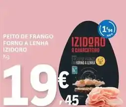 E.Leclerc Izidoro - peito de frango forno a lenha promoção