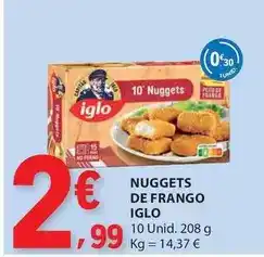 E.Leclerc Iglo - nuggets de frango promoção
