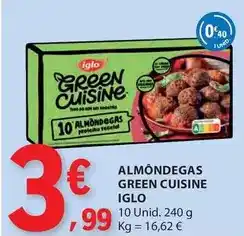 E.Leclerc Iglo - almondegas green cuisine promoção