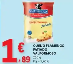 E.Leclerc Valformoso - queijo flamengo fatiado promoção