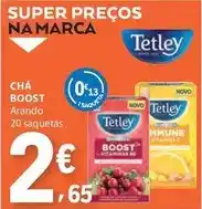 E.Leclerc Tetley - cha boost promoção