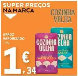 E.Leclerc Cozinha velha - arroz vaporizado promoção
