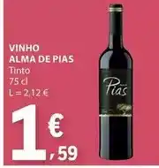 E.Leclerc Pias - vinho alma de promoção