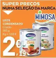 E.Leclerc Mimosa - leite condensado promoção