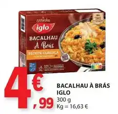E.Leclerc Iglo - bacalhau a bras promoção