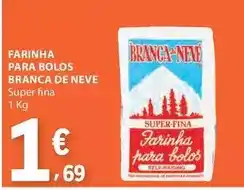 E.Leclerc Branca de neve - farinha para bolos promoção