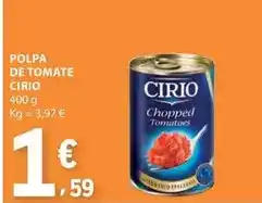 E.Leclerc Polpa de tomate promoção