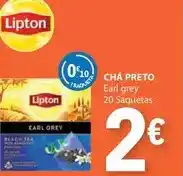 E.Leclerc Lipton - earl grey 20 saquetas promoção