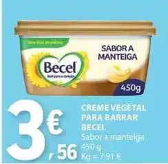 E.Leclerc Becel - creme vegetal para barrar promoção