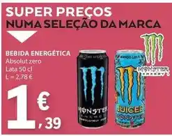 E.Leclerc Monster - bebida energética promoção