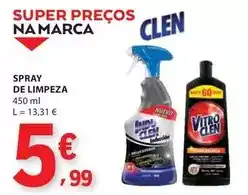 E.Leclerc Spray de limpeza promoção