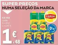 E.Leclerc Lipton - limão promoção