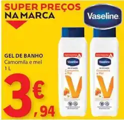 E.Leclerc Vaseline - gel de banho promoção