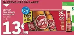 E.Leclerc Super bock - cerveja com alcool promoção