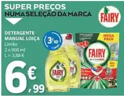 E.Leclerc Fairy - detergente manual loiça promoção