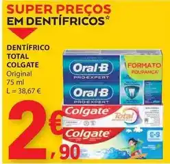 E.Leclerc Colgate - dentífrico total promoção