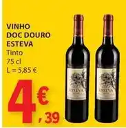 E.Leclerc Esteva - vinho doc douro promoção