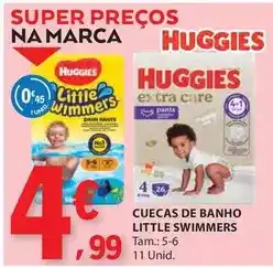 E.Leclerc Huggies - cuecas de banho little swimmers promoção