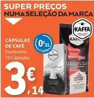 E.Leclerc Kaffa - capsulas de cafe promoção