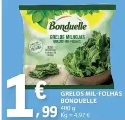 E.Leclerc Bonduelle - grelos mil-folhas promoção