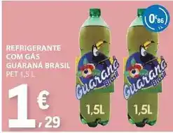 E.Leclerc Guaraná brasil - refrigerante com gas promoção