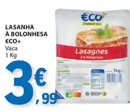 E.Leclerc Eco+ - lasanha a bolonhesa promoção