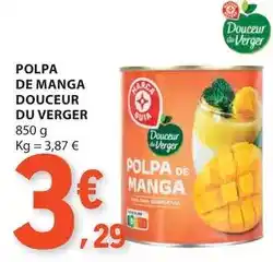 E.Leclerc Polpa de manga promoção