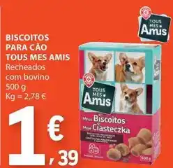 E.Leclerc Tous - biscoitos para cao promoção