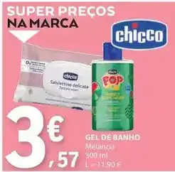 E.Leclerc Chicco - gel de banho promoção