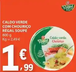 E.Leclerc com - caldo verde com chourico promoção