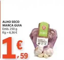 E.Leclerc Marca guia - alho seco promoção