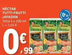 E.Leclerc Néctar tutti frutti promoção