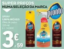 E.Leclerc Pronto - spray limpa móveis promoção